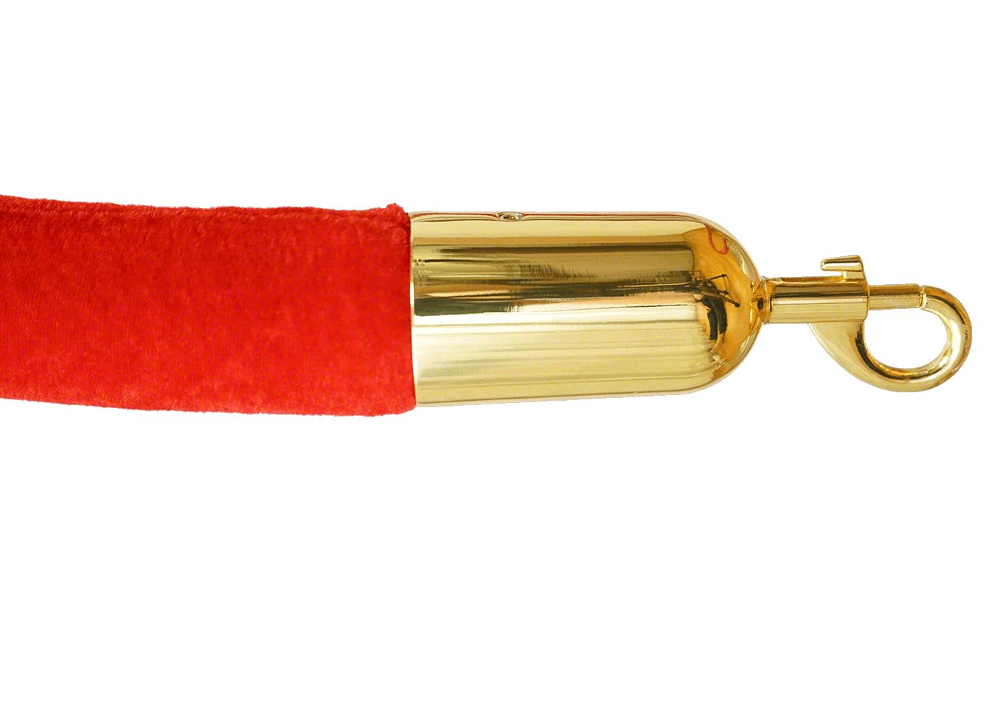 Absperrkordel in rot - Modell Samt